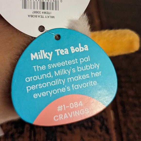 Palm Pals-Milky Tea Boba Plush - Picture 7 of 7